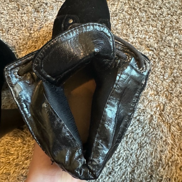 Delicacy Velvet Boot Heels - Picture 6 of 7